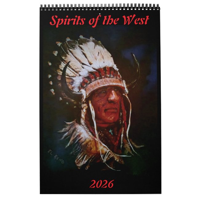 Spirits of the West Calendar Kalender (Omslag)
