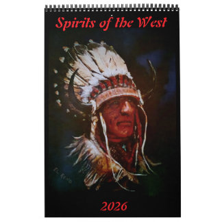 Spirits of the West Calendar Kalender