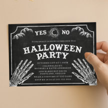 Spiritskrivbord | Halloween-fest Invitation