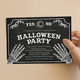 Spiritskrivbord | Halloween-fest Invitation Inbjudningar