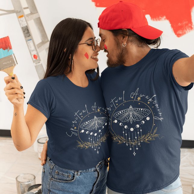 Spiritual Awakening Black T-Shirt (Spiritual Awakening from The Beekeeper Store)