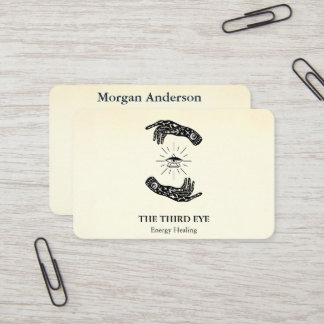 Spiritual Energie Heiler Reiki Visitkort