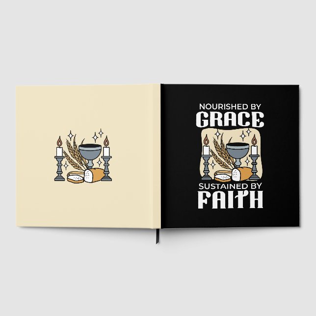 Spiritual Faith and Grace – Uplifting Christian Gästböcker (Full)