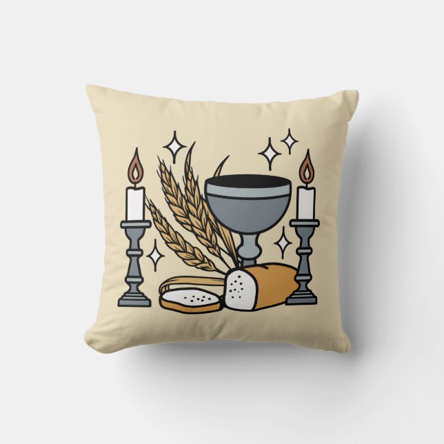 Spiritual Faith and Grace – Uplifting Christian Kudde (Framsida)