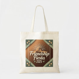 Spiritual Friendship Fiesta Tote Bag 2025 Tygkasse