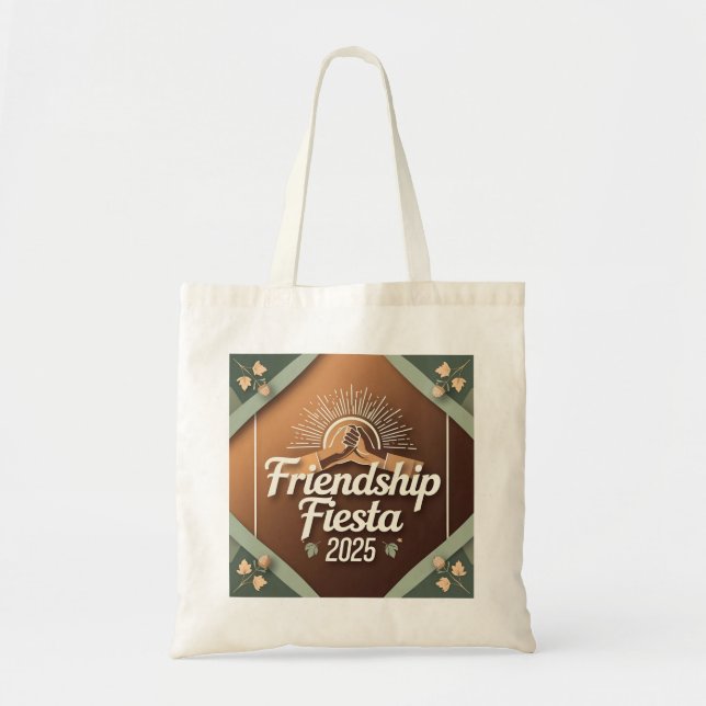 Spiritual Friendship Fiesta Tote Bag 2025 Tygkasse (Framsidan)