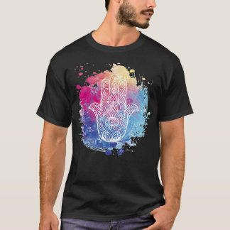 Spiritual Hamsa Mystic Eye Third Eye Hamsa Hand Bu T Shirt