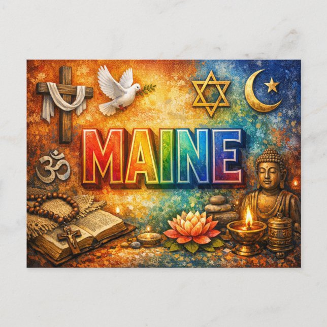 Spiritual Postcard  Vykort (Framsida)