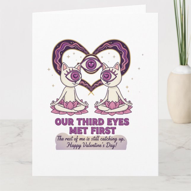 spiritual valentine's day kort (Framsida)