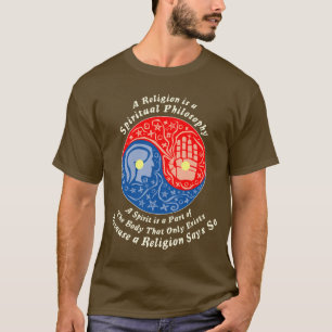Spiritualist (mörk) t shirt