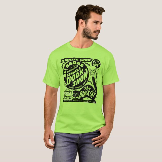 Spiritualistic konst för seans- och t-shirt (Hel framsida)