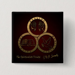 Spiritualists'nas Trinity (GMH uppriktigt) Knapp