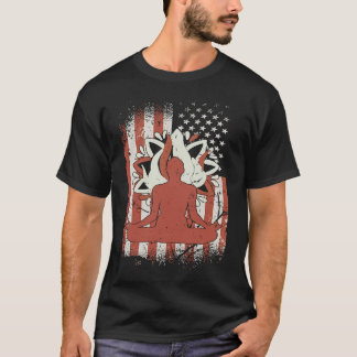 Spiritualitet Meditation American Yoga 1 T Shirt