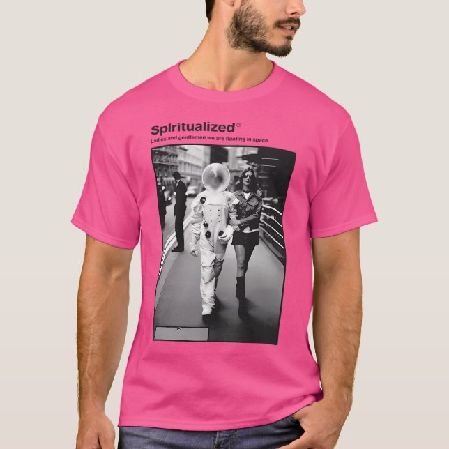 Spiritualized - Jason Spaceman T Shirt (Framsida)