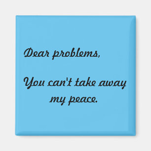 Spiritually enorm citationsteckenmagnet magnet