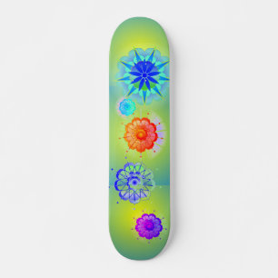 SpiritualSunshine Old School Skateboard Bräda 18 Cm