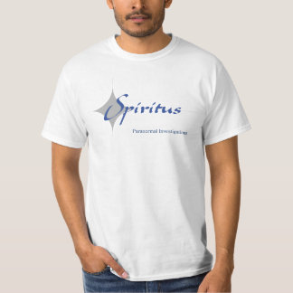 Spiritus paranormal logotyputslagsplats t-shirt