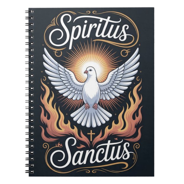 Spiritus Sanctus Anteckningsbok (Framsidan)