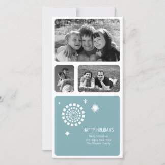 Spirograph-julfoto Julkort