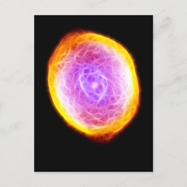 Spirograph Nebula Vykort (Framsida)