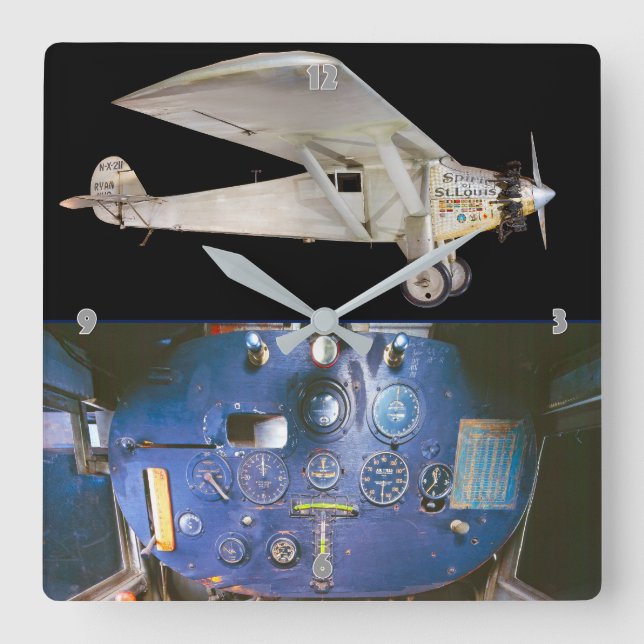 SPIRT AV ST. LOUIS FYRKANTIG KLOCKA (Framsida)