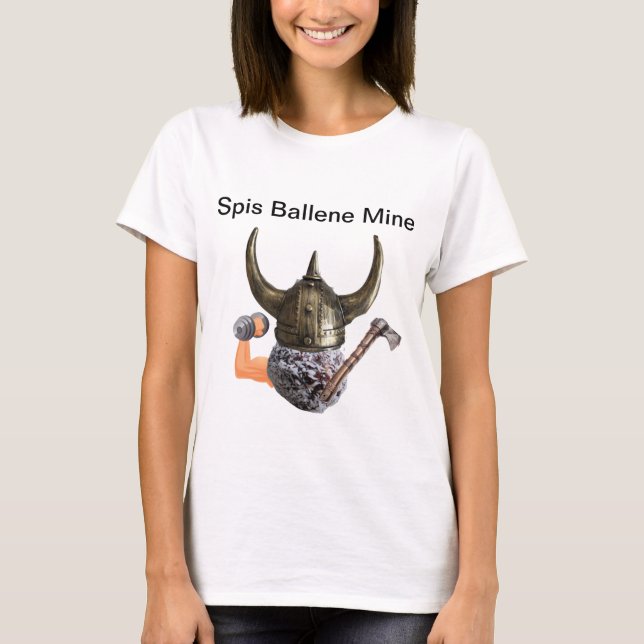 Spis Ballene Mine T-shirt Femme (Framsida)