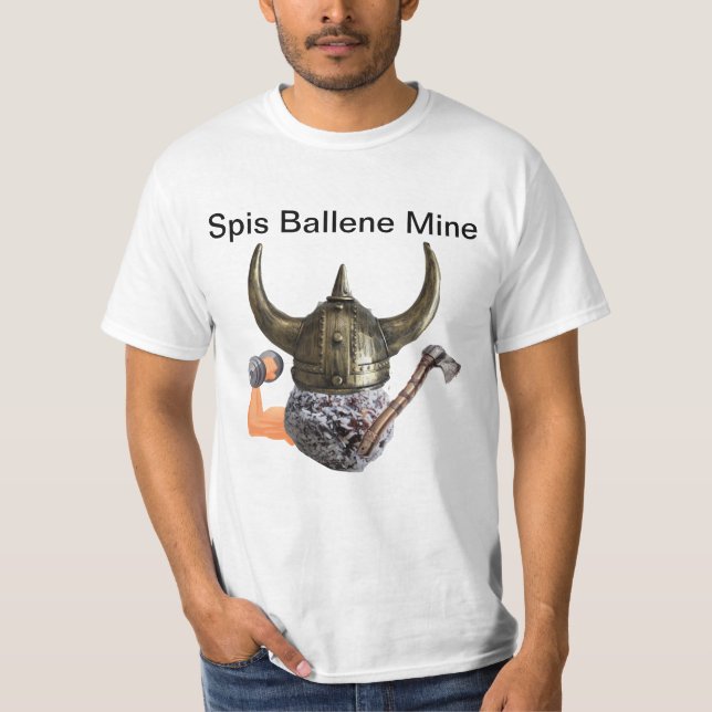 Spis Ballene Mine t-shirt pour homme (Framsida)