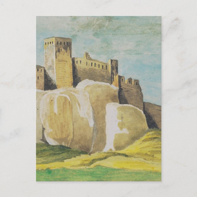 Spis Castle i östra Slovakien Vykort (Framsida)