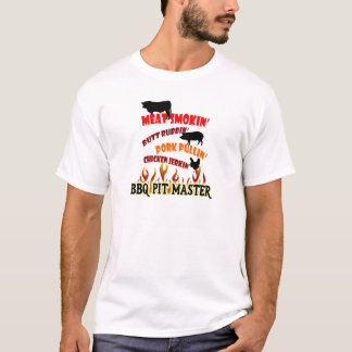 SpisBraggin för BBQ ledar- rättigheter T-shirt