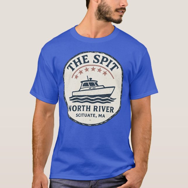 Spit North River Scituate, MORSA T Shirt (Framsida)
