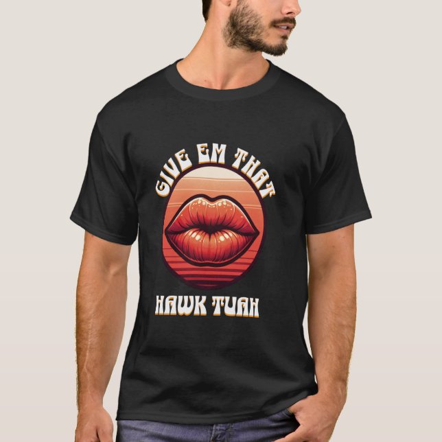 Spit on the Thang Funny Meme T Shirt (Framsida)