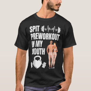 Spit Preworkout in Mouth Raglan Baseball 1 T Shirt