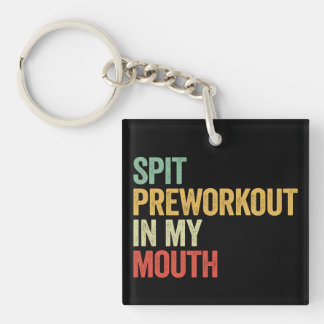 Spit Preworkout in my Mouth