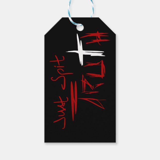 Spit Truth Presentetikett (Framsidan)