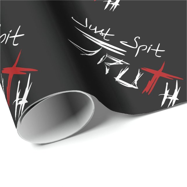 Spit Truth Presentpapper (Rullad Hörn)