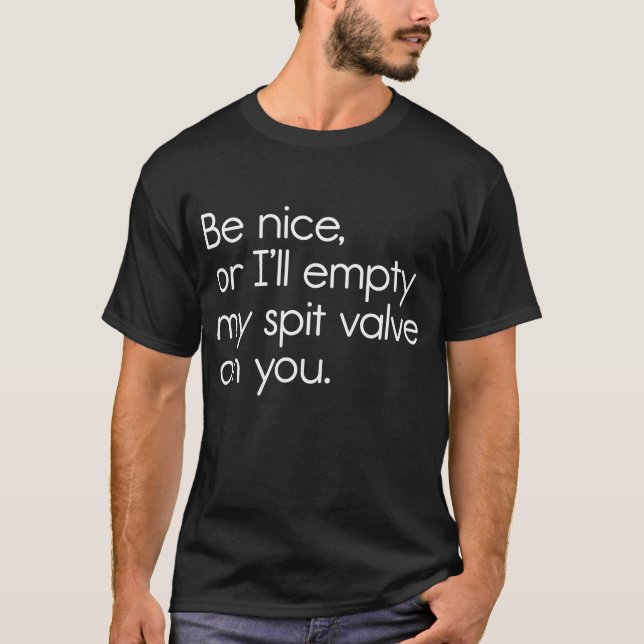 Spit Valve Tee Shirt (Framsida)