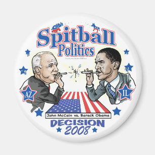 Spitballpolitik 2008 magnet
