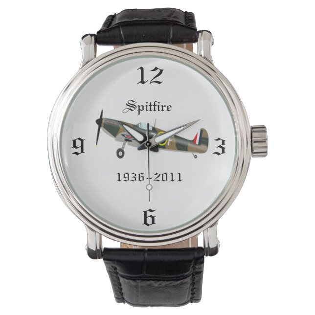 SPITFIRE 75:E ANNIVERSARY GENTS VINTAGESTYLE WATCH ARMBANDSUR (Framsida)
