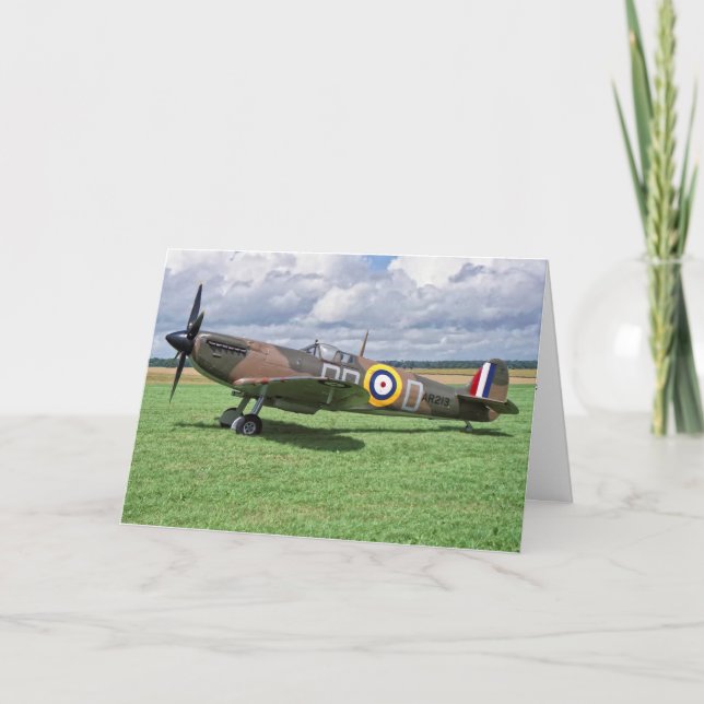 Spitfire AR213 Kort (Framsida)