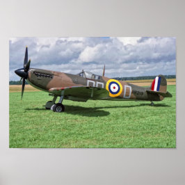 Spitfire AR213 Poster