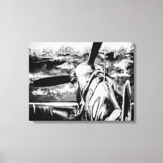 Spitfire at Dawn Canvastryck