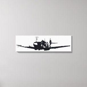 *Spitfire* av David Goodall Canvastryck