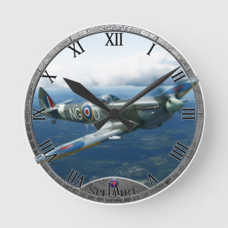 Spitfire Clock Rund Klocka