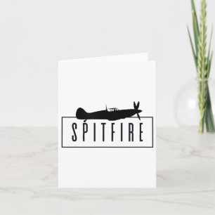 Spitfire, en konisk brittisk kämpe Flygplan _ Wo Kort