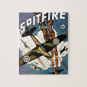 Spitfire Fighter Aircraft - Världskrig två Pussel