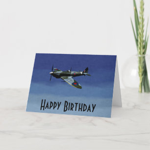 Spitfire Hälsning Card Kort