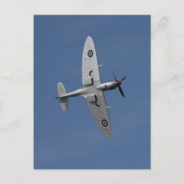 Spitfire in Flight. Vykort