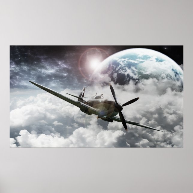Spitfire Last Journey poster (Framsidan)