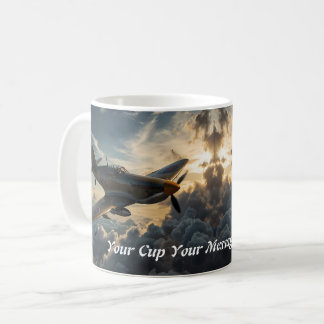 Spitfire Legacy: A Tribute to WWII Aviation Kaffemugg