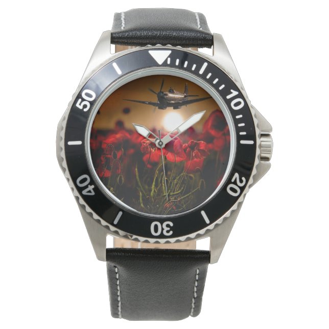 Spitfire-minne Armbandsur (Framsida)